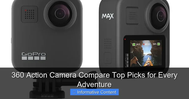 360 Action Camera Compare Top Picks for Every Adventure