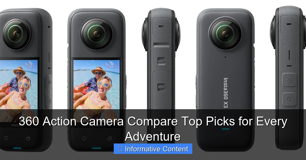 360 Action Camera Compare Top Picks for Every Adventure