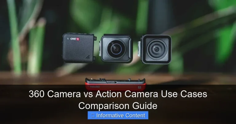 360 Camera vs Action Camera Use Cases Comparison Guide