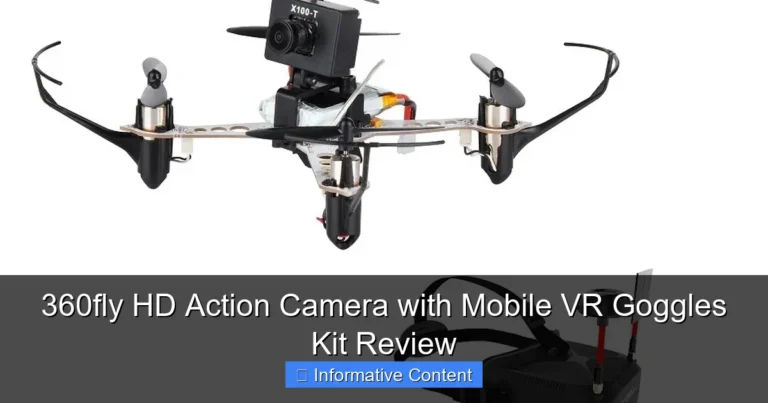 360fly HD Action Camera with Mobile VR Goggles Kit Review