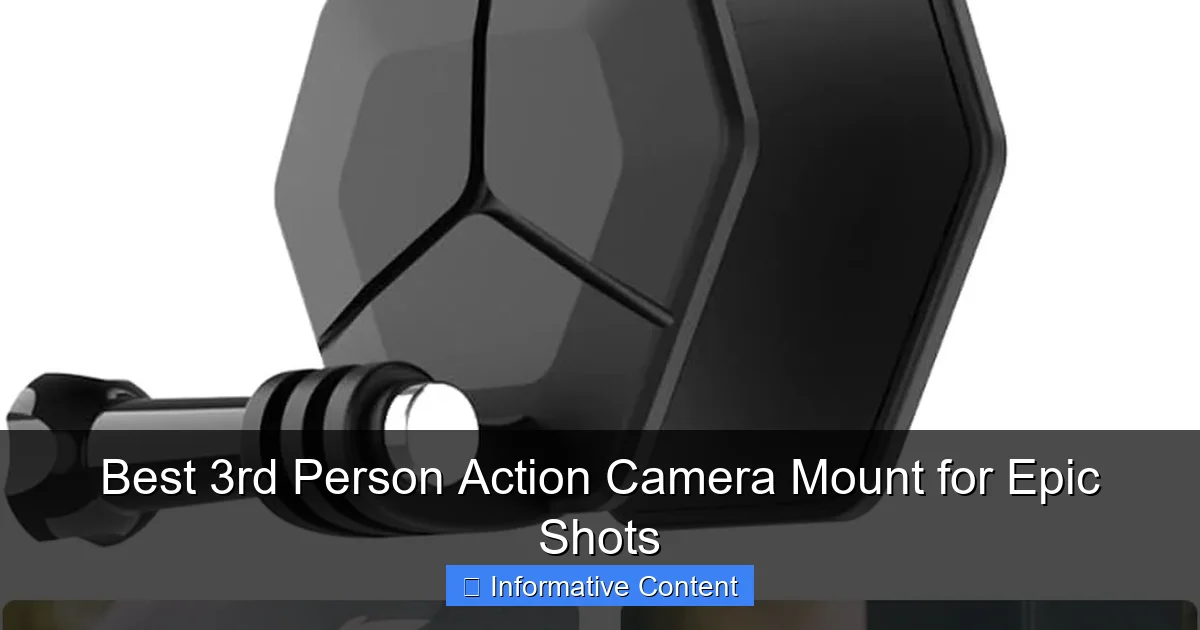 Best 3rd Person Action Camera Mount for Epic Shots