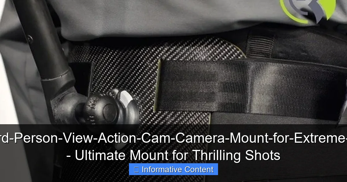 3rd-Person-View-Action-Cam-Camera-Mount-for-Extreme-0 - Ultimate Mount for Thrilling Shots