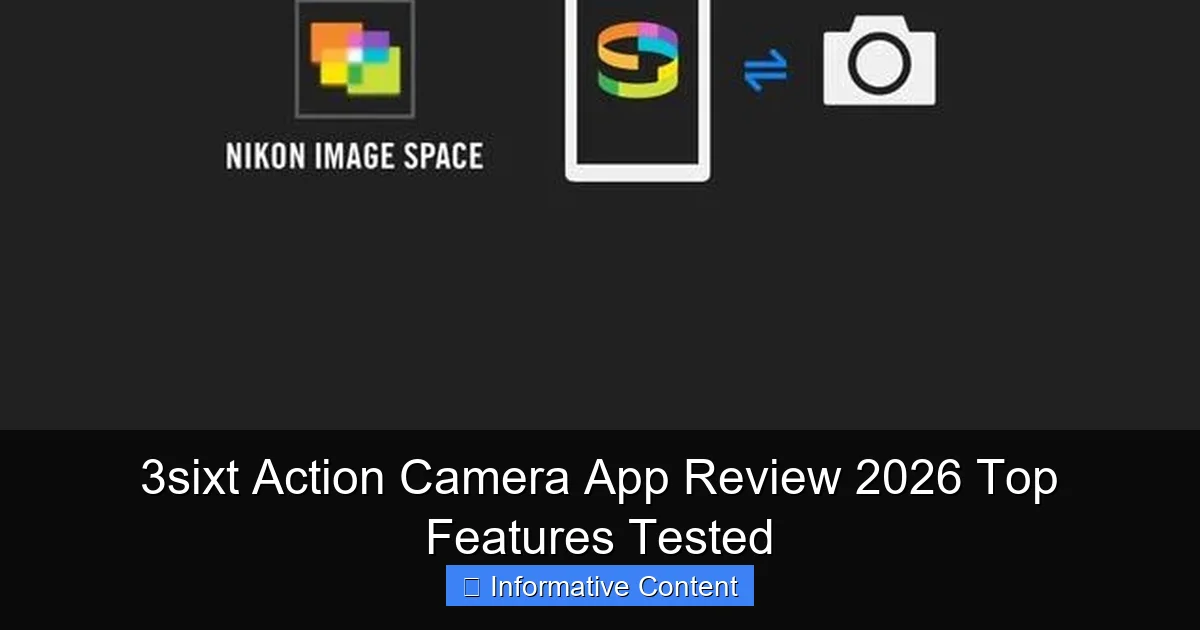 3sixt Action Camera App Review 2026 Top Features Tested