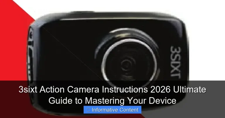 3sixt Action Camera Instructions 2026 Ultimate Guide to Mastering Your Device