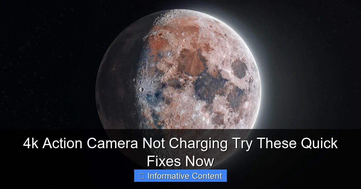 4k Action Camera Not Charging Try These Quick Fixes Now