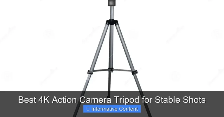 Best 4K Action Camera Tripod for Stable Shots