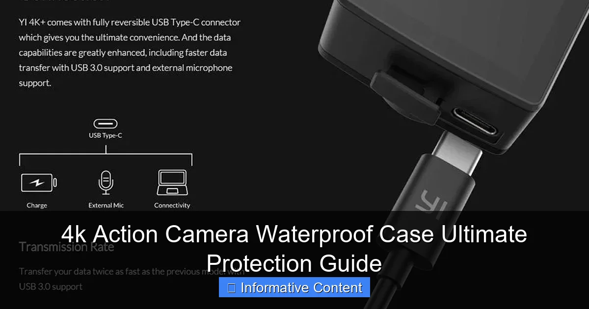 4k Action Camera Waterproof Case Ultimate Protection Guide
