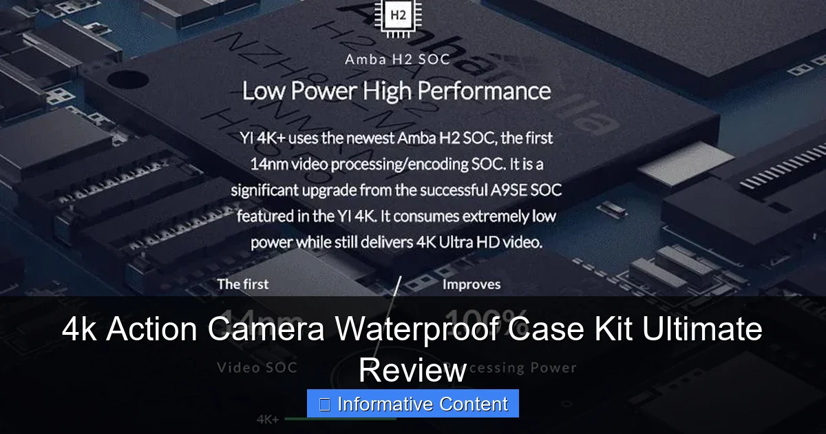 4k Action Camera Waterproof Case Kit Ultimate Review