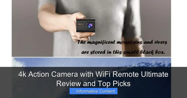4k Action Camera with WiFi Remote Ultimate Review and Top Picks