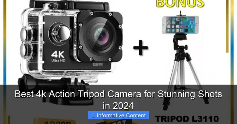 Best 4k Action Tripod Camera for Stunning Shots in 2024