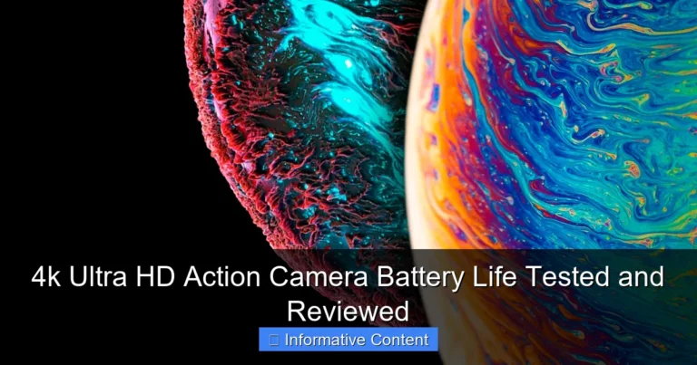 4k Ultra HD Action Camera Battery Life Tested and Reviewed