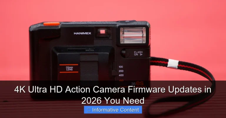 4K Ultra HD Action Camera Firmware Updates in 2026 You Need