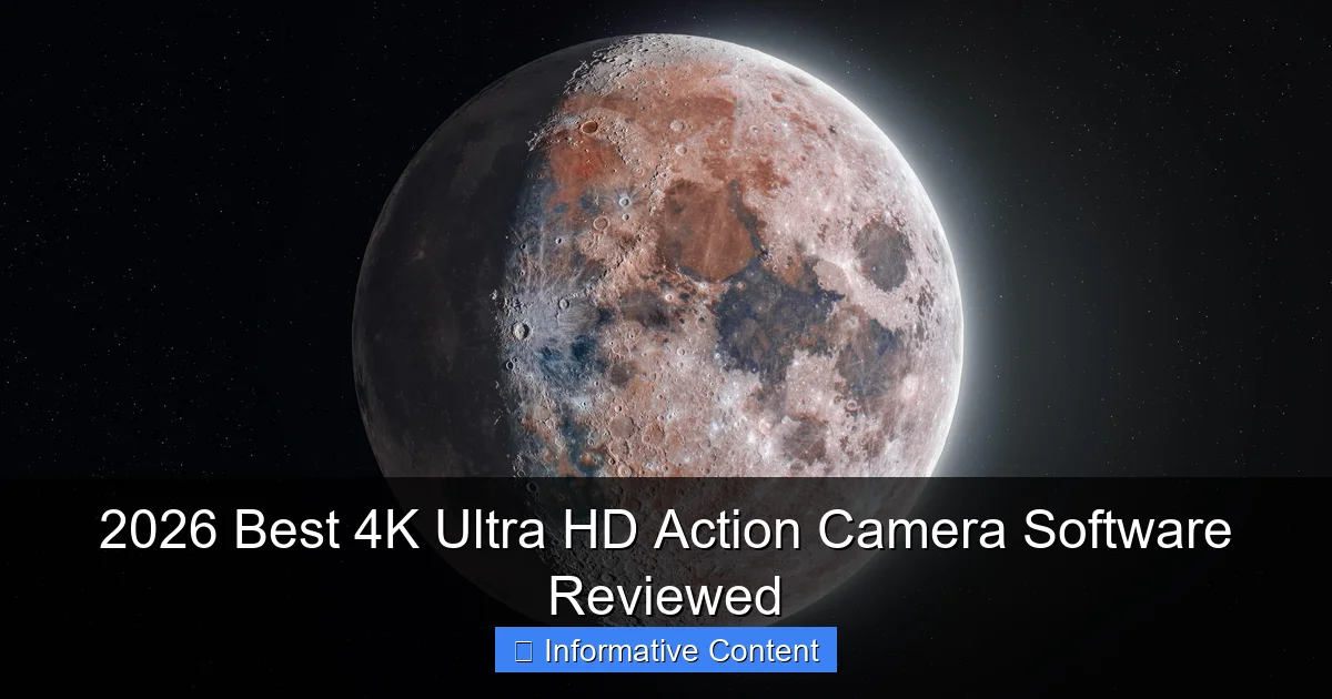2026 Best 4K Ultra HD Action Camera Software Reviewed