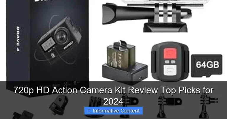 720p HD Action Camera Kit Review Top Picks for 2024