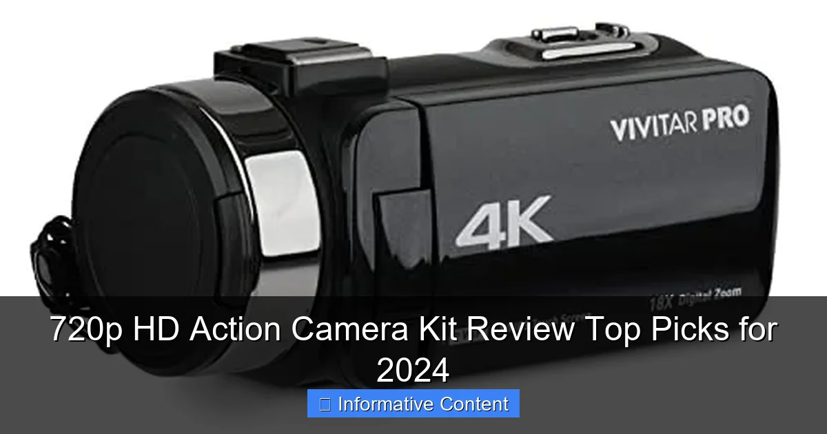 720p HD Action Camera Kit Review Top Picks for 2024