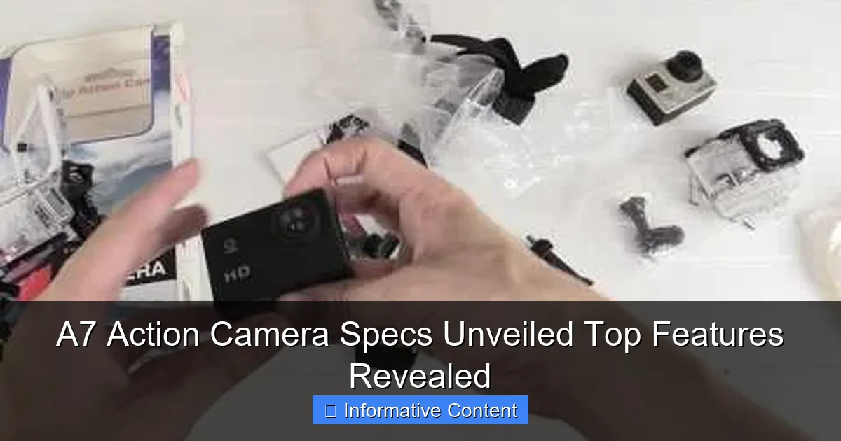 A7 Action Camera Specs Unveiled Top Features Revealed