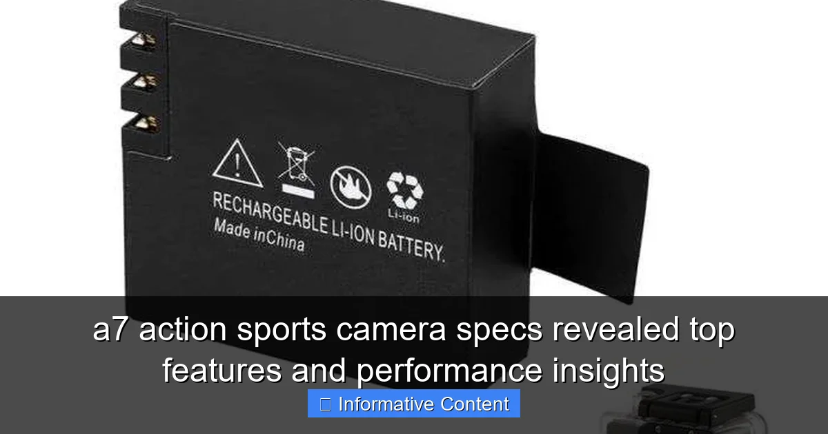 a7 action sports camera specs revealed top features and performance insights