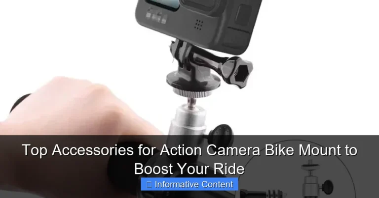 Top Accessories for Action Camera Bike Mount to Boost Your Ride