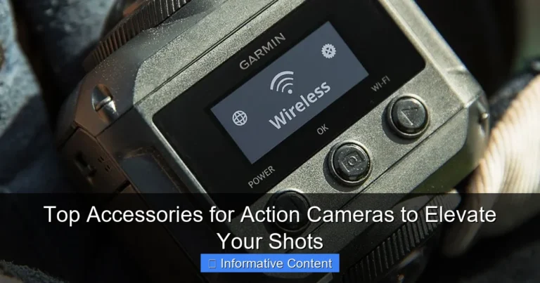 Top Accessories for Action Cameras to Elevate Your Shots