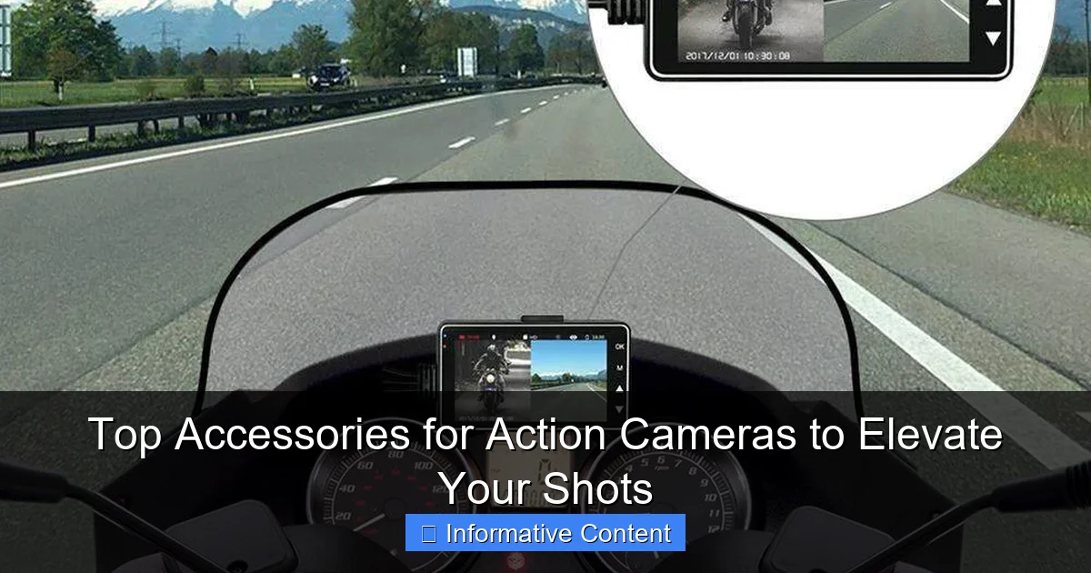Top Accessories for Action Cameras to Elevate Your Shots
