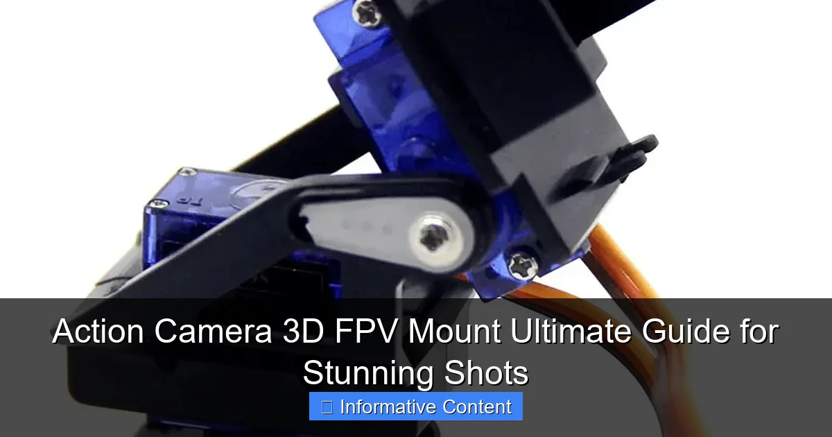 Action Camera 3D FPV Mount Ultimate Guide for Stunning Shots