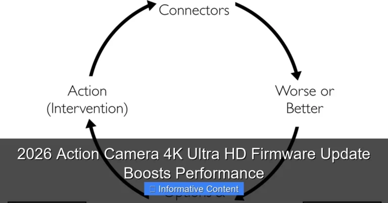 2026 Action Camera 4K Ultra HD Firmware Update Boosts Performance