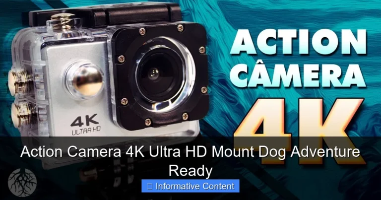 Action Camera 4K Ultra HD Mount Dog Adventure Ready