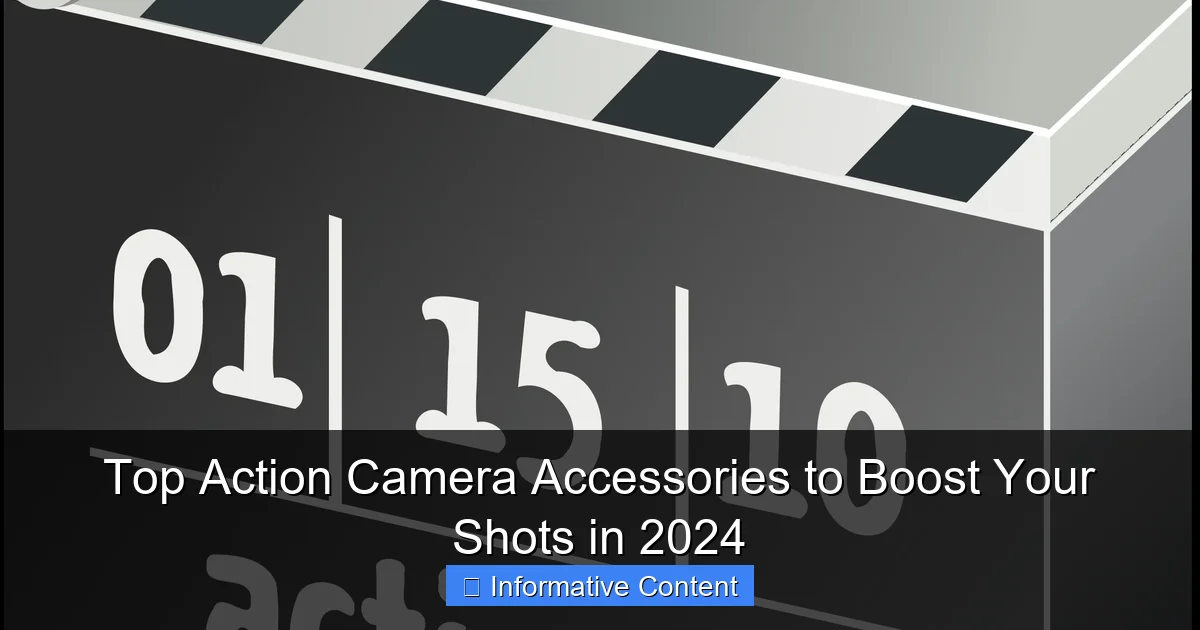 Top Action Camera Accessories to Boost Your Shots in 2024