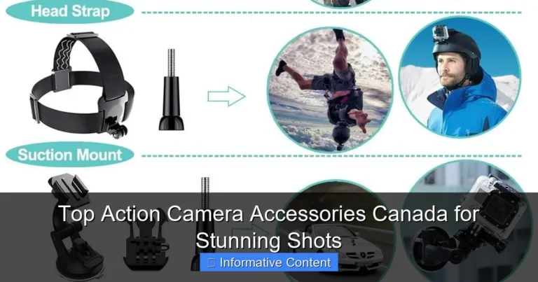 Top Action Camera Accessories Canada for Stunning Shots