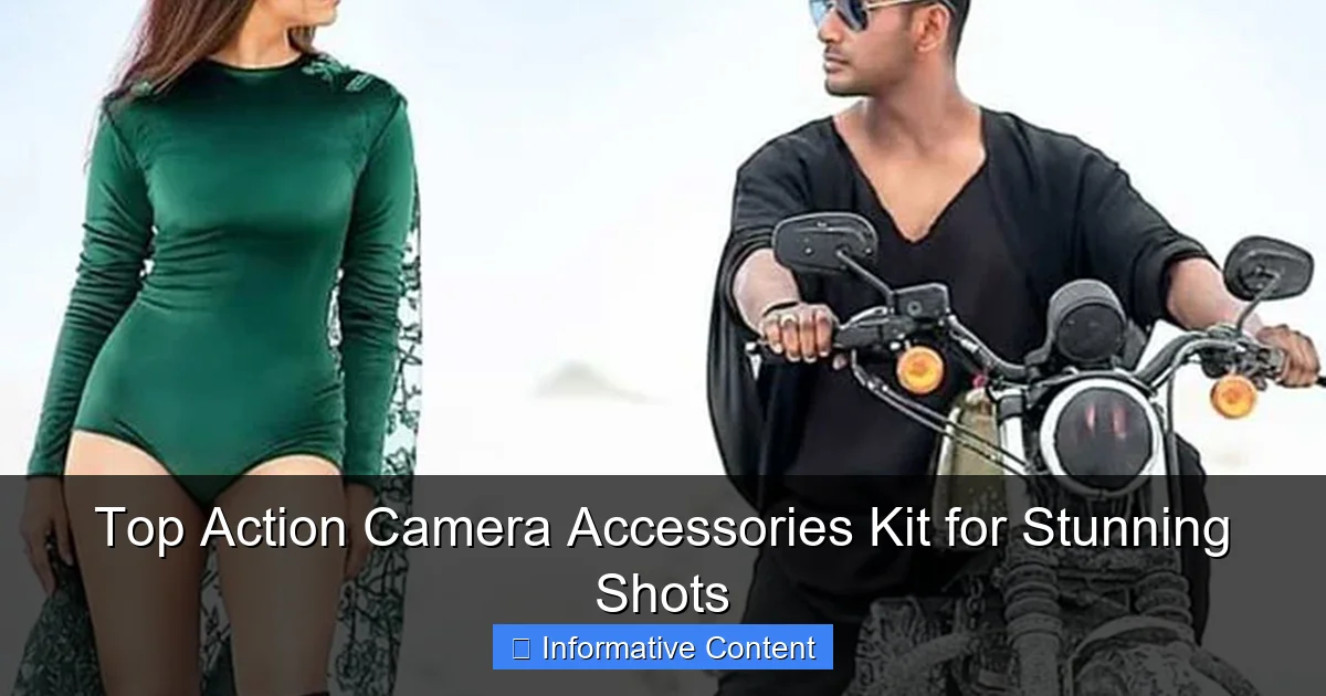 Top Action Camera Accessories Kit for Stunning Shots