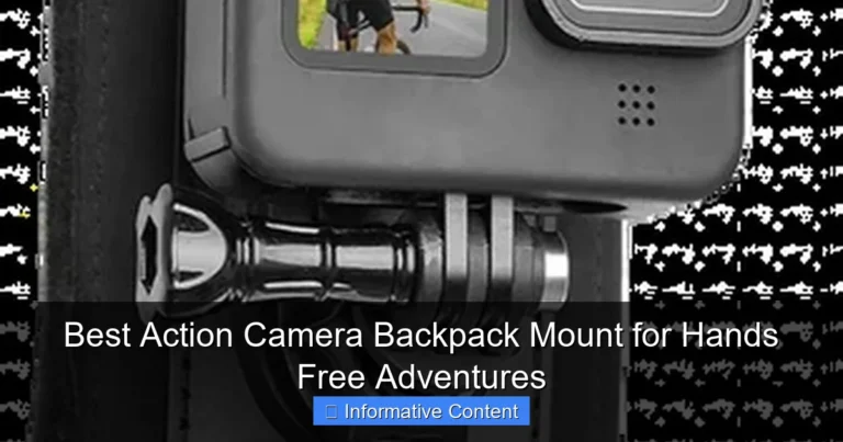 Best Action Camera Backpack Mount for Hands Free Adventures