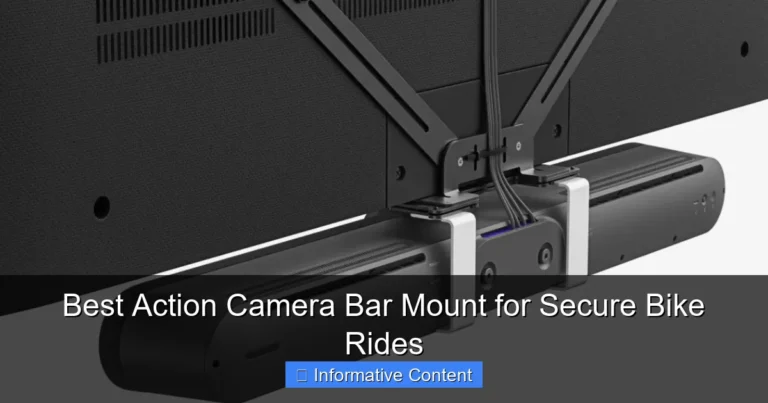 Best Action Camera Bar Mount for Secure Bike Rides