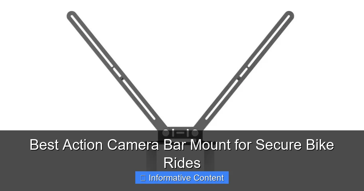 Best Action Camera Bar Mount for Secure Bike Rides