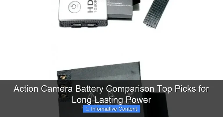 Action Camera Battery Comparison Top Picks for Long Lasting Power