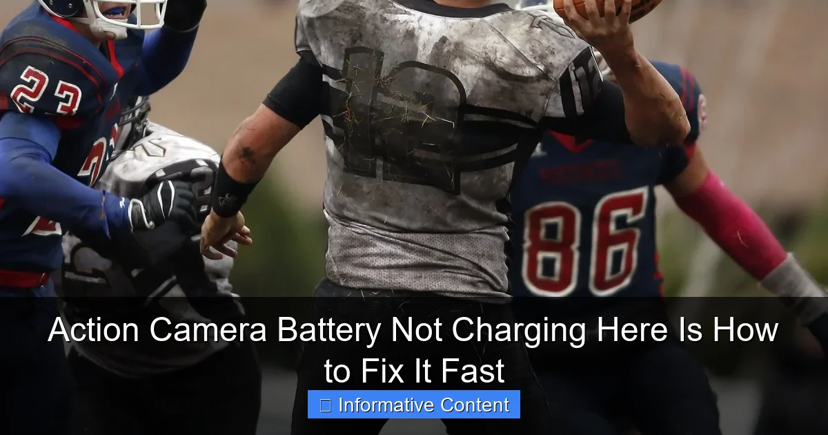 Action Camera Battery Not Charging Here Is How to Fix It Fast