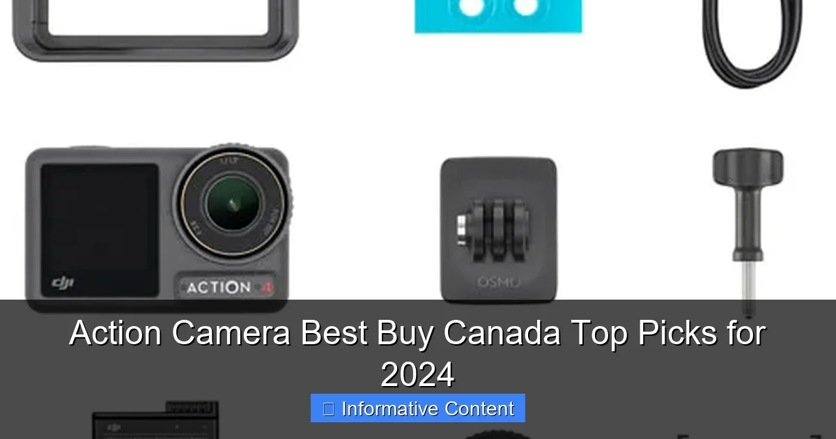 Action Camera Best Buy Canada Top Picks for 2024
