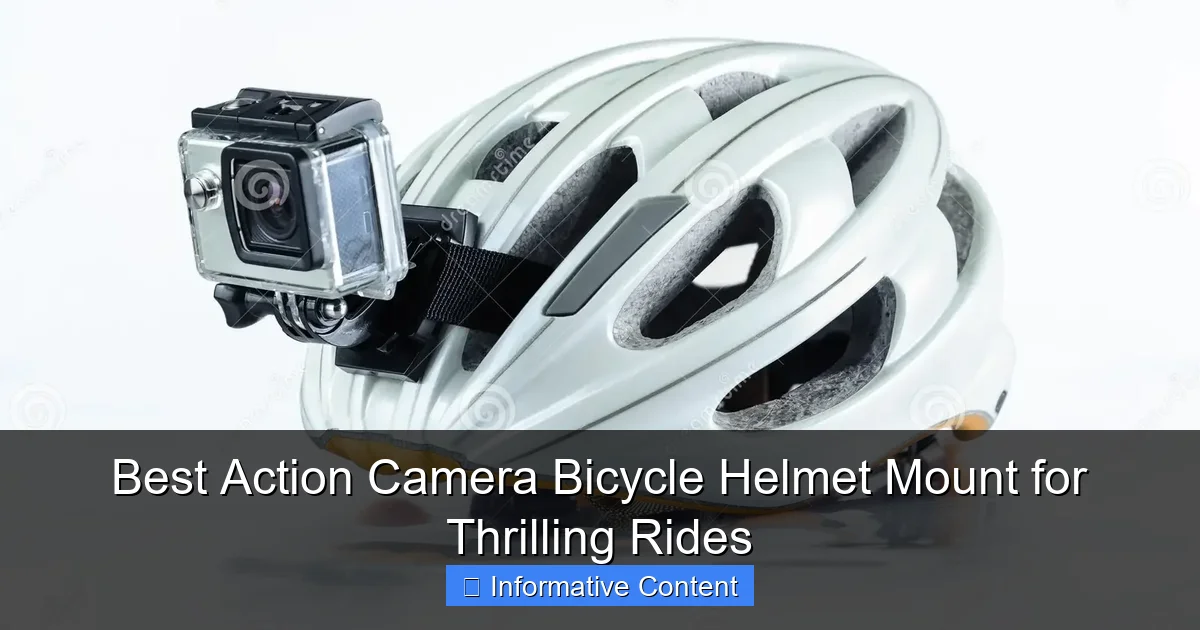 Best Action Camera Bicycle Helmet Mount for Thrilling Rides