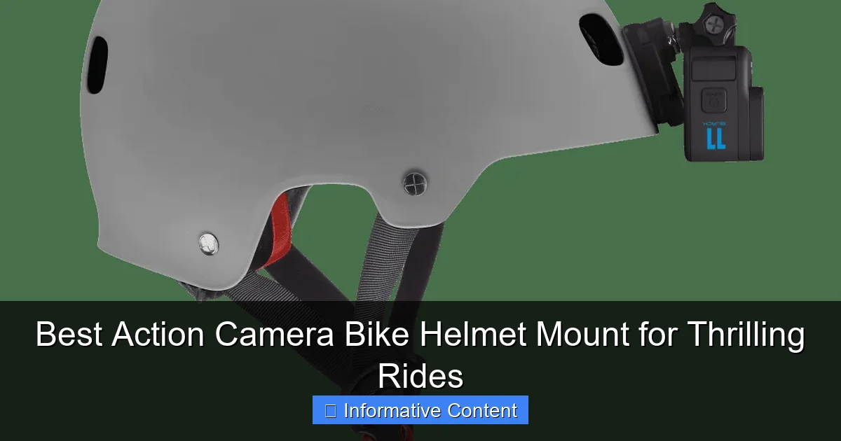 Best Action Camera Bike Helmet Mount for Thrilling Rides