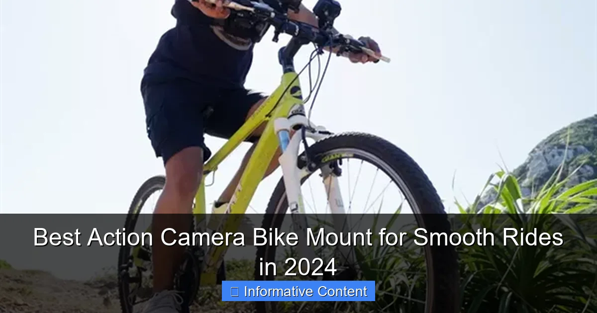 Best Action Camera Bike Mount for Smooth Rides in 2024