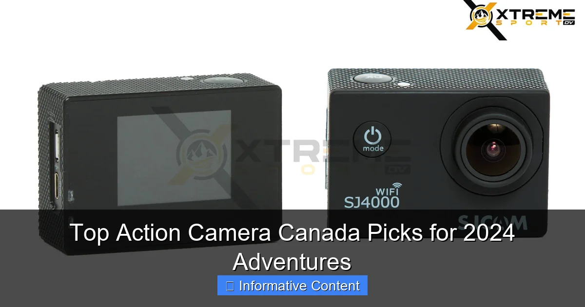 Top Action Camera Canada Picks for 2024 Adventures