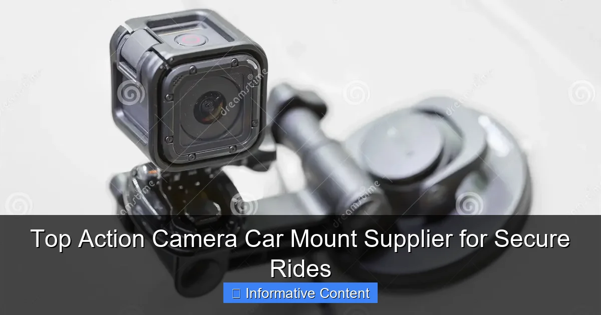 Top Action Camera Car Mount Supplier for Secure Rides