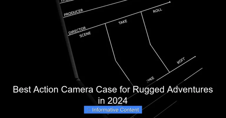 Best Action Camera Case for Rugged Adventures in 2024