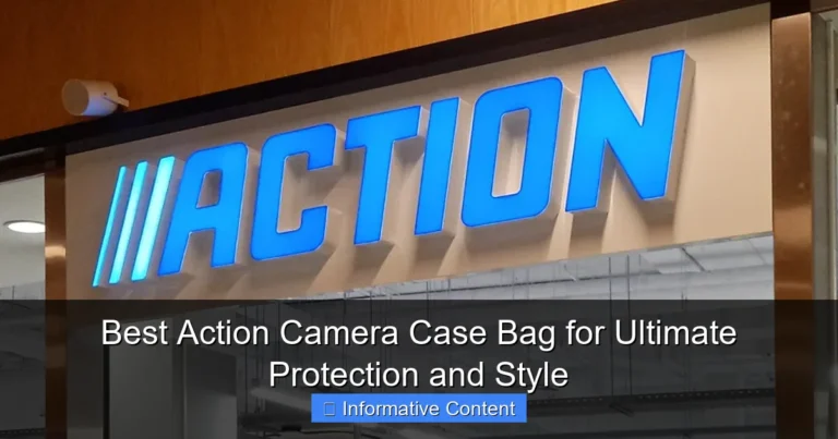 Best Action Camera Case Bag for Ultimate Protection and Style