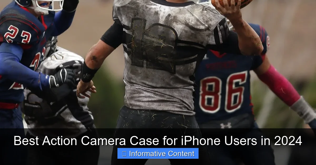 Best Action Camera Case for iPhone Users in 2024