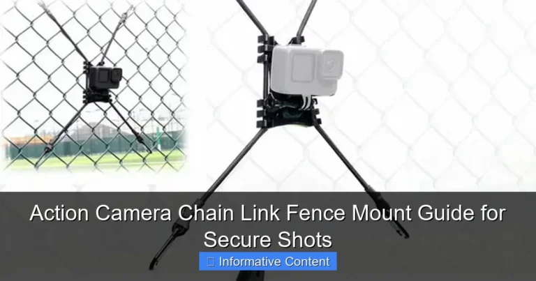 Action Camera Chain Link Fence Mount Guide for Secure Shots