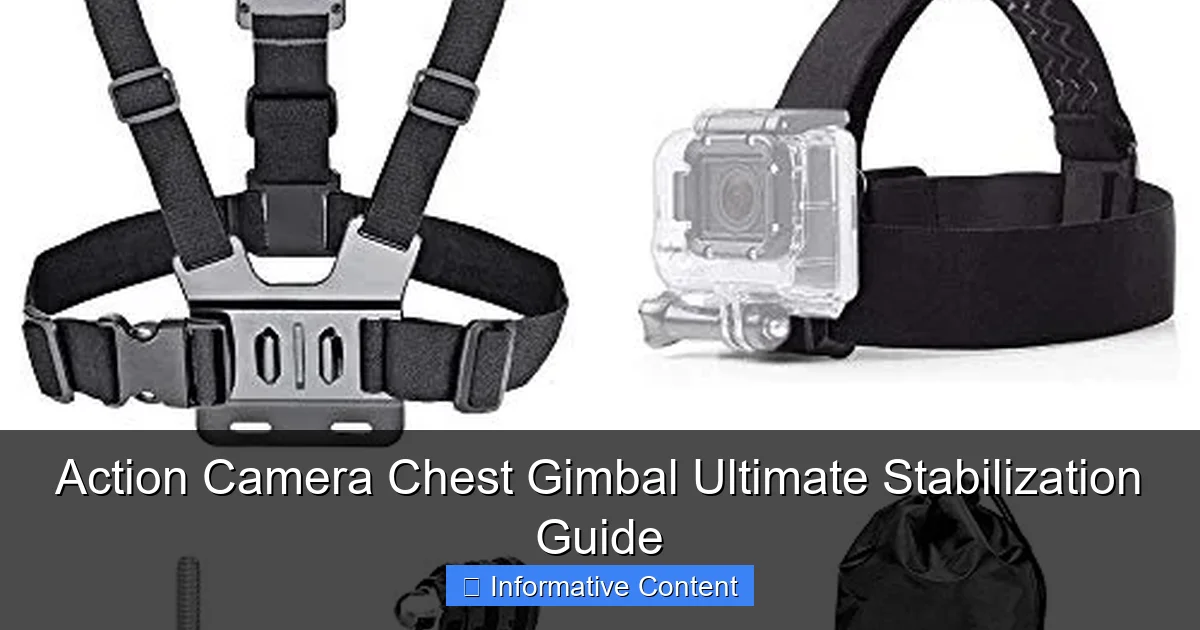 Action Camera Chest Gimbal Ultimate Stabilization Guide