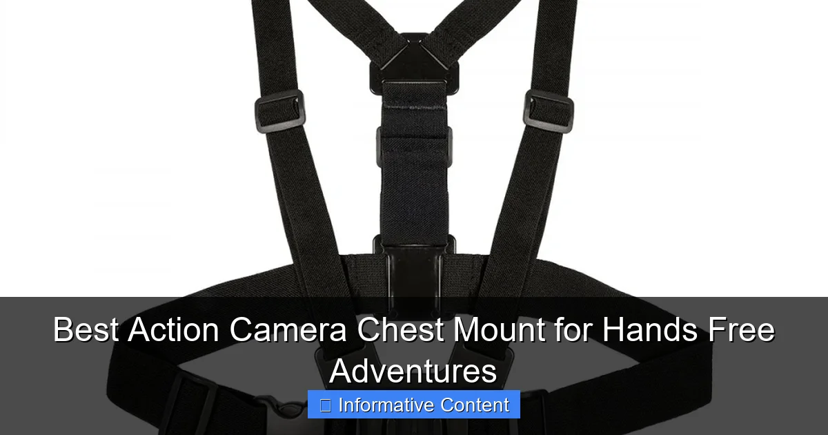 Best Action Camera Chest Mount for Hands Free Adventures