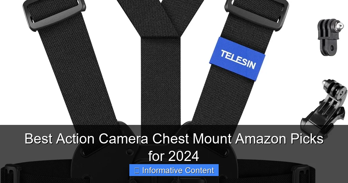 Best Action Camera Chest Mount Amazon Picks for 2024