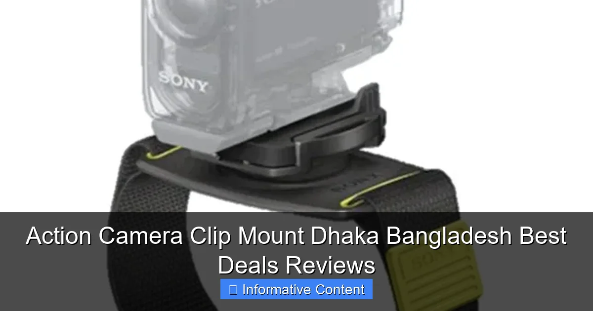Action Camera Clip Mount Dhaka Bangladesh Best Deals Reviews