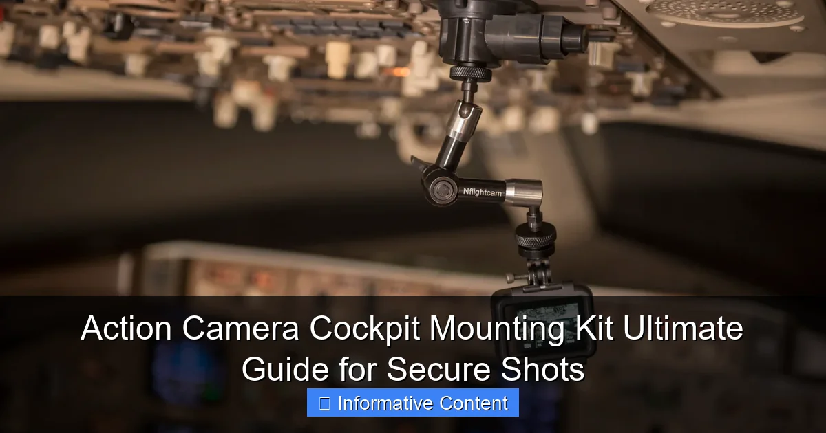 Action Camera Cockpit Mounting Kit Ultimate Guide for Secure Shots